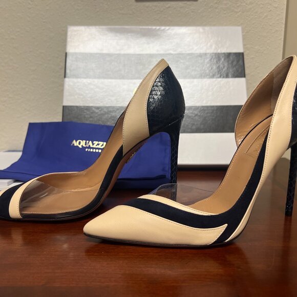 Aquazzura Seine Pump - New w/ box and dust bag *never worn* SIZE 37 - Picture 4 of 8